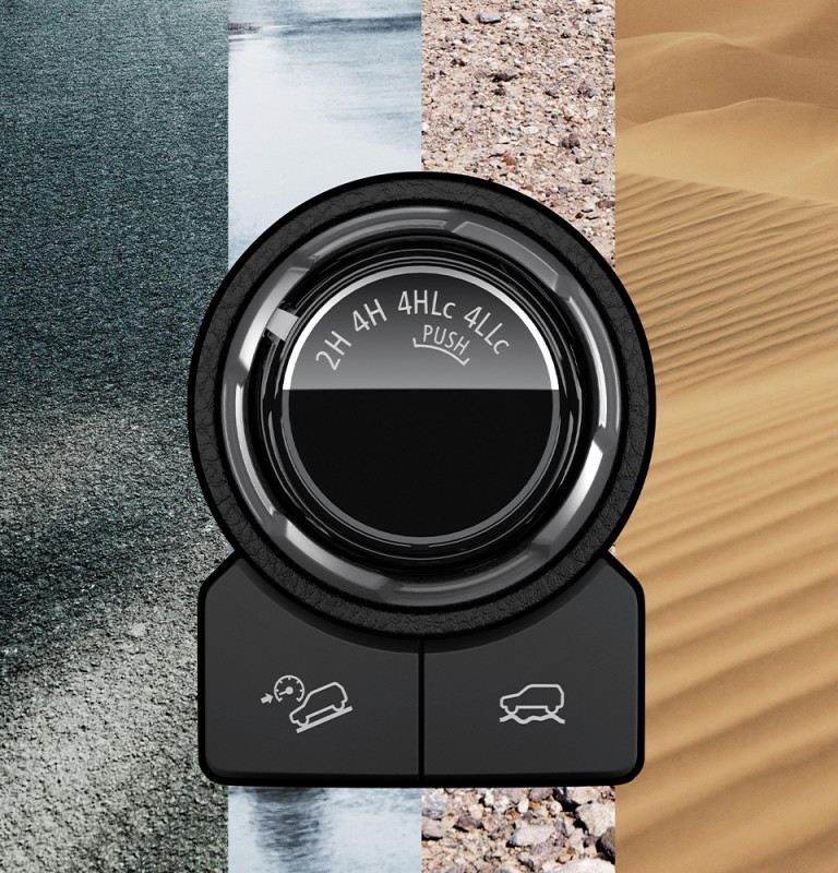 Система повного привода Super Select 4WD-II